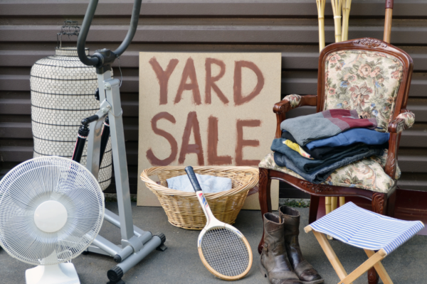 Multi-Church Yard Sale & Bazaar<br />April 25