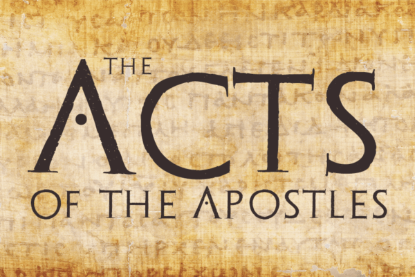 Adult Bible Study: Acts of the Apostles<br>begins October 12