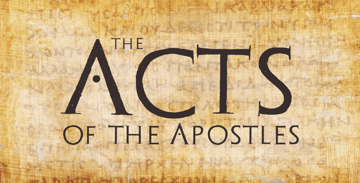 Adult Bible Study: Acts of the Apostlesbegins October 12
